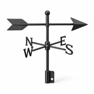 Compact Garden Wind Vane